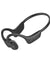 pTron Tangent Max Bone Conduction Headphones w/Mic, 15hrs Playtime, IPX5 Water Resistant, Bluetooth V5.4 Open Ear Headphones, Lightweight & Comfortable, Touch Controls & Type C Charging (Black)