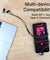 pTron Boom Play X3 In-Ear Type C Wired Headphones with Mic, 10mm Drivers for Pristine Sound, In-line Controls, 90 Degree USB-C Connector, 1.2m Tangle-Free Cable, Metal Buds & Wide Compatibility (Black)