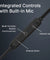 pTron Boom Play X3 In-Ear Type C Wired Headphones with Mic, 10mm Drivers for Pristine Sound, In-line Controls, 90 Degree USB-C Connector, 1.2m Tangle-Free Cable, Metal Buds & Wide Compatibility (Black)