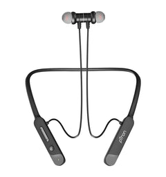 pTron Tangent Buzz w/ 50Hrs Playtime, Pristine Sound, Dual-Device Pairing, Bluetooth 5.4 Wireless in-Ear Earphones with Mic, Hall Switch Function, Voice Assistant, Type-C Fast Charging & IPX5 (Black)