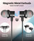 pTron Tangent Buzz w/ 50Hrs Playtime, Pristine Sound, Dual-Device Pairing, Bluetooth 5.4 Wireless in-Ear Earphones with Mic, Hall Switch Function, Voice Assistant, Type-C Fast Charging & IPX5 (Black)