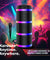 pTron Fusion Theatre 60W Karaoke Bluetooth Party Speaker w/Punchy Stereo Sound, Rhythmic RGB Lights, 3m Wired Mic, 6Hrs Playtime, 5 Equalisers, BT/USB/SD Card Playback & Type-C Charging (Raven Black)