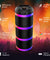 pTron Fusion Theatre 60W Karaoke Bluetooth Party Speaker w/Punchy Stereo Sound, Rhythmic RGB Lights, 3m Wired Mic, 6Hrs Playtime, 5 Equalisers, BT/USB/SD Card Playback & Type-C Charging (Raven Black)