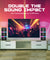 pTron Fusion Quad 40W Bluetooth Karaoke Party Speaker w/ 3m Wired Mic, Vibrant RGB Lights, 6Hrs Playtime, Mic Volume Control, 5-Equalizer Settings, BT/USB/SD Playback & Type-C Charging (Raven Black)