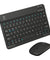 pTron Keyvo KW4 Wireless Keyboard & Mouse Combo Set, Ultra-Slim Keyboard w/ 78 Keys, Multimedia Keys, BT Mouse w/ 1600 DPI Precision Optical Sensor, Compatible with Tablets/Smartphones/PC (Black)