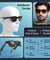pTron Orbis Neo Smart Glasses w/Bluetooth V5.4, Open Ear Music, Handsfree Calls, Eye Protection, 7Hrs Playtime, Lightweight & Stylish Wireless Sunglasses, Connect with Phones/Tablets (Black)