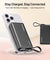 pTron Dynamo Dash Magnetic Wireless 10000mAh Fast Charging Slim Power Bank, Strong Magnet, 22.5W Output, Compatible w/iPhone 12/13/14/15/16, Android & Other Qi Enabled Devices, Type-C Input (Black)