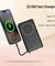 pTron Dynamo Dash Magnetic Wireless 10000mAh Fast Charging Slim Power Bank, Strong Magnet, 22.5W Output, Compatible w/iPhone 12/13/14/15/16, Android & Other Qi Enabled Devices, Type-C Input (Black)