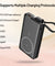 pTron Dynamo Dash Magnetic Wireless 10000mAh Fast Charging Slim Power Bank, Strong Magnet, 22.5W Output, Compatible w/iPhone 12/13/14/15/16, Android & Other Qi Enabled Devices, Type-C Input (Black)