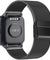 pTron Mesh Metal 20mm Replacement Band Strap with Metal Buckle Compatible with Fire-Boltt, Boat, Noise, Amazfit, Stainless Steel Material, Quick-Release Pins, Adjustable Length (Black)
