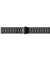 pTron 22mm Metal Chain Replacement Band Strap with Metal Buckle Compatible with Fire-Boltt, Boat, Noise, Amazfit, Stainless Steel Material, Quick-Release Pins, Adjustable Length (Black)