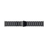 pTron 22mm Metal Chain Replacement Band Strap with Metal Buckle Compatible with Fire-Boltt, Boat, Noise, Amazfit, Stainless Steel Material, Quick-Release Pins, Adjustable Length (Black)