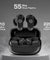 pTron Bassbuds Zen TWS Earbuds w/ 35dB ANC, Quad MEMS Mic, ENC Calls, 55Hrs Playtime, Custom EQ, App Support, BT6.0, Dual-Device Pairing, 40ms Low-Latency, IPX5, 13mm Driver (Black)