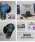 pTron Bassbuds Zen TWS Earbuds w/ 35dB ANC, Quad MEMS Mic, ENC Calls, 55Hrs Playtime, Custom EQ, App Support, BT6.0, Dual-Device Pairing, 40ms Low-Latency, IPX5, 13mm Driver (Black)