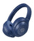 pTron Studio Classic w/ 75Hrs Playtime, Wireless Over Ear Headphones w/HD Mic & TruTalk AI-ENC Calls, Low-Latency Game & Music, Deep Bass, BT5.4, Dual Device Pairing, & Type-C Fast Charging (Blue)