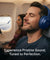pTron Studio Classic w/ 75Hrs Playtime, Wireless Over Ear Headphones w/HD Mic & TruTalk AI-ENC Calls, Low-Latency Game & Music, Deep Bass, BT5.4, Dual Device Pairing, & Type-C Fast Charging (Blue)
