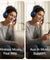 pTron Studio Classic w/ 75Hrs Playtime, Wireless Over Ear Headphones w/HD Mic & TruTalk AI-ENC Calls, Low-Latency Game & Music, Deep Bass, BT5.4, Dual Device Pairing, & Type-C Fast Charging (Blue)