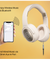 pTron Studio Pro w/ 65Hrs Playtime, Wireless Over Ear Headphones w/HD Mic & TruTalk AI-ENC Calls, Low-Latency Game & Music, 40mm Drivers, BT5.4, Dual Device Pairing & Type-C Fast Charging (Beige)