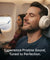 pTron Studio Classic w/ 75Hrs Playtime, Wireless Over Ear Headphones w/HD Mic & TruTalk AI-ENC Calls, Low-Latency Game & Music, Deep Bass, BT5.4, Dual Device Pairing, & Type-C Fast Charging (Beige)