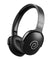 pTron Studio w/ 60Hrs Playtime, Wireless Over-Ear Headphones with HD Mic, Immersive Sound, 40mm Drivers, BT5.4, Dual-Device Pairing, 3.5mm Aux Port, TF Card Slot & Type-C Fast Charging (Jet Black)