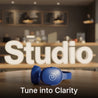 pTron Studio w/ 60Hrs Playtime, Wireless Over-Ear Headphones with HD Mic, Immersive Sound, 40mm Drivers, Bluetooth V5.4, Dual-Device Pairing, 3.5mm Aux Port, TF Card Slot & Type-C Fast Charging (Blue)