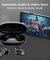 pTron Basspods P11 in-Ear TWS Earbuds w/Dual HD Mic, Pristine Sound, 24hrs Playtime, Mini Buds, Movie/Music Modes, Bluetooth V5.1 Wireless Headphones, Voice Assist, Type-C Charging & IPX4 (Coal Black)