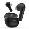 pTron Bassbuds NX In-Ear TWS Earbuds w/ Dual HD Mic & AI-ENC Clear Calls, 32Hrs Playtime, 13mm Drivers, Bluetooth 5.3 Wireless Headphones, Voice Assistant, Type-C Fast Charging & IPX5 (Coal Black)