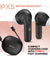 pTron Bassbuds NX In-Ear TWS Earbuds w/ Dual HD Mic & AI-ENC Clear Calls, 32Hrs Playtime, 13mm Drivers, Bluetooth 5.3 Wireless Headphones, Voice Assistant, Type-C Fast Charging & IPX5 (Coal Black)