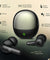 pTron Zenbuds Evo in-Ear TWS Earbuds w/Dual HD Mic & AI-EN Clear Calls, 13mm Drivers, 32Hrs Playtime, 45ms Movie/Music Modes, Bluetooth v5.3 Wireless Headphones, IPX5 & Type-C Charging (Pearl Black)