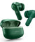 pTron Zenbuds X1 4 HD Mic TWS Earbuds w/AI-ENC Clear Calls, 40hrs Playtime, Pristine Sound, in-Ear Sensor, 40ms Movie/Music Modes, Bluetooth 5.3 Headphones, Type C Fast Charging & IPX5 (Green)