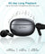 pTron Bassbuds Eon In-Ear TWS Earbuds w/ Dual HD Mic & AI-ENC Calls, Pristine Sound, 30Hrs Playtime, Bluetooth v5.3 Wireless Earphones, Snug-fit, Type-C Fast Charge, Voice Assist, IPX4 (Grey & Black)