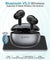 pTron Bassbuds Eon In-Ear TWS Earbuds w/ Dual HD Mic & AI-ENC Calls, Pristine Sound, 30Hrs Playtime, Bluetooth v5.3 Wireless Earphones, Snug-fit, Type-C Fast Charge, Voice Assist, IPX4 (Grey & Black)