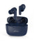 pTron Bassbuds Duo In-Ear TWS Earbuds w/ Dual HD Mic, Pristine Sound, 32Hrs Playtime, Bluetooth V5.1 Headphones, 13mm Drivers, Type-C Charging, Voice Assistant & IPX4 Water Resistant (Midnight Blue)
