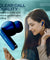 pTron Bassbuds Duo In-Ear TWS Earbuds w/ Dual HD Mic, Pristine Sound, 32Hrs Playtime, Bluetooth V5.1 Headphones, 13mm Drivers, Type-C Charging, Voice Assistant & IPX4 Water Resistant (Midnight Blue)