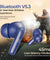pTron Zenbuds Evo in-Ear TWS Earbuds w/Dual HD Mic & AI-EN Clear Calls, 13mm Drivers, 32Hrs Playtime, 45ms Movie/Music Modes, Bluetooth v5.3 Wireless Headphones, IPX5 & Type-C Charging (Bold Blue)