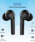 pTron Basspods 882 In-Ear TWS Earbuds w/ Dual HD Mic, Pristine Sound, 10mm Drivers, Snug-fit Buds, Bluetooth 5.1 Wireless Earphones, 12Hrs Playtime, Voice Assistant, Integrated Controls & IPX4 (Black)