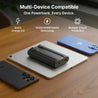 pTron 20000mAh Powerbank w/ 22.5W Fast Charging, USB & Type C Output, Built-in Type C & iOS Cables, Compatible w/Power Delivery, Quick Charge for iPhone, Android Mobile & Tablets, Dynamo Storm (Black)