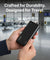 pTron 20000mAh Powerbank w/ 22.5W Fast Charging, USB & Type C Output, Built-in Type C & iOS Cables, Compatible w/Power Delivery, Quick Charge for iPhone, Android Mobile & Tablets, Dynamo Storm (Black)