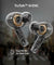 pTron Bassbuds Eon in-Ear TWS Earbuds w/ 13mm Drivers, 45Hrs Playtime, Dual HD Mic & TruTalk AI-ENC Calls, Custom EQ, Mobile App, Bluetooth v6.0 Headphones, Voice Assist., Type C Charging & IPX5 (Grey)