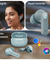 pTron Bassbuds Eon in-Ear TWS Earbuds w/ 13mm Drivers, 45Hrs Playtime, Dual HD Mic & TruTalk AI-ENC Calls, Custom EQ, Mobile App, Bluetooth v6.0 Headphones, Voice Assist., Type C Charging & IPX5 (Grey)