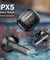 pTron Bassbuds Eon in-Ear TWS Earbuds w/ 13mm Drivers, 45Hrs Playtime, Dual HD Mic & TruTalk AI-ENC Calls, Custom EQ, Mobile App, Bluetooth v6.0 Headphones, Voice Assist., Type C Charging & IPX5 (Black)