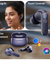 pTron Bassbuds Eon in-Ear TWS Earbuds w/ 13mm Drivers, 45Hrs Playtime, Dual HD Mic & TruTalk AI-ENC Calls, Custom EQ, Mobile App, Bluetooth v6.0 Headphones, Voice Assist., Type C Charging & IPX5 (Blue)