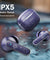 pTron Bassbuds Eon in-Ear TWS Earbuds w/ 13mm Drivers, 45Hrs Playtime, Dual HD Mic & TruTalk AI-ENC Calls, Custom EQ, Mobile App, Bluetooth v6.0 Headphones, Voice Assist., Type C Charging & IPX5 (Blue)