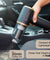 pTron NeoVac X2 18kPA Powerful Suction 110W Cordless Handheld Car/Home Vacuum Cleaner with Blower, High Torque DC Motor, HEPA 13 Filter, Compact & Lightweight, Rechargeable, Multiple Attachments (Black)
