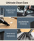 pTron NeoVac X2 18kPA Powerful Suction 110W Cordless Handheld Car/Home Vacuum Cleaner with Blower, High Torque DC Motor, HEPA 13 Filter, Compact & Lightweight, Rechargeable, Multiple Attachments (Black)