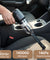 pTron NeoVac X1 14kPA Powerful Suction 80W Cordless Handheld Car/Home Vacuum Cleaner with Blower, HEPA Filter, High Torque DC Motor, Compact & Lightweight, Rechargeable, Multiple Attachments (Black)