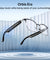 pTron Orbis Era Smart Glasses with Bluetooth V5.4, Open Ear Music, Handsfree Calls, Protects Eye from Blue Light Emitted from Digital Screens, 8Hrs Playtime, Connect with Phones/Tablets (Black)