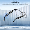 pTron Orbis Era Smart Glasses with Bluetooth V5.4, Open Ear Music, Handsfree Calls, Protects Eye from Blue Light Emitted from Digital Screens, 8Hrs Playtime, Connect with Phones/Tablets (Black)