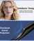 pTron Orbis Era Smart Glasses with Bluetooth V5.4, Open Ear Music, Handsfree Calls, Protects Eye from Blue Light Emitted from Digital Screens, 8Hrs Playtime, Connect with Phones/Tablets (Black)