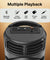 pTron Fusion Octane 48W Bluetooth Party Speaker w/Punchy Sound, 8 inch Neo Driver, Breathing RGB Lights, 6Hrs Playtime, BT5.3/Aux/TF Card/USB Playback Modes, Type-C Charging, Portable (Jade Black)